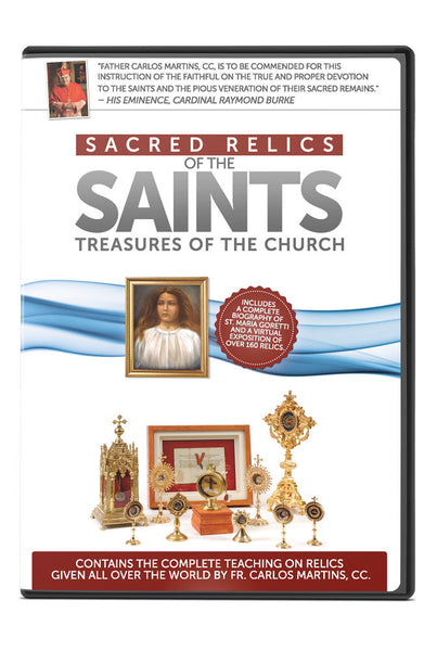 DVD : Sacred Relics of the Saints: Treasures of the Church