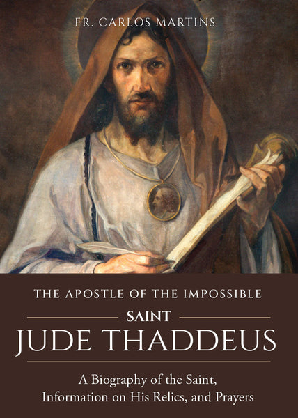TWO BOOKS Book biography of St. Jude with official newly a released St. Jude Novena