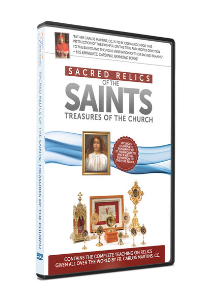 DVD : Sacred Relics of the Saints: Treasures of the Church